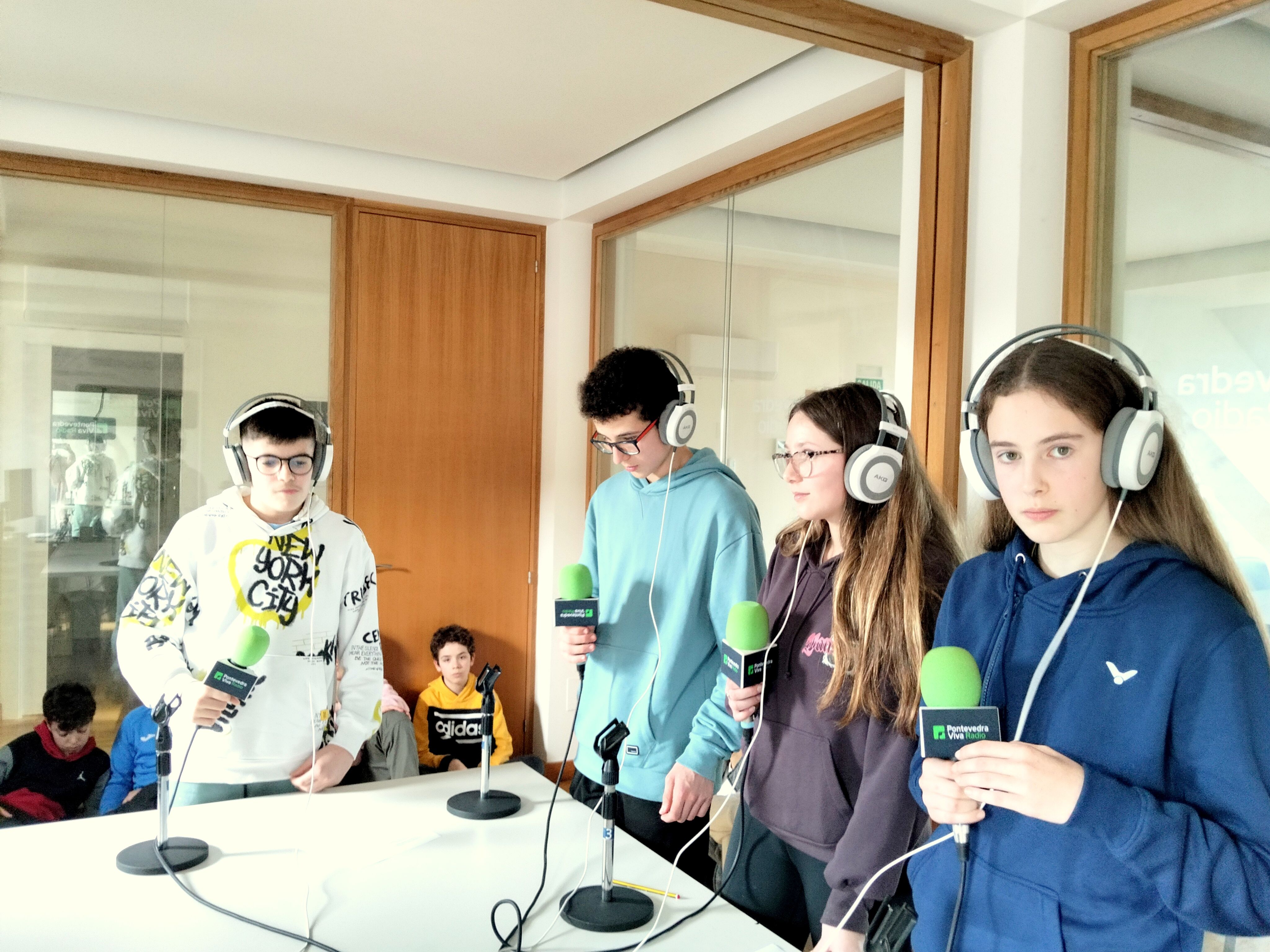 Estudiantes del IES Xunqueira II de Pontevedra