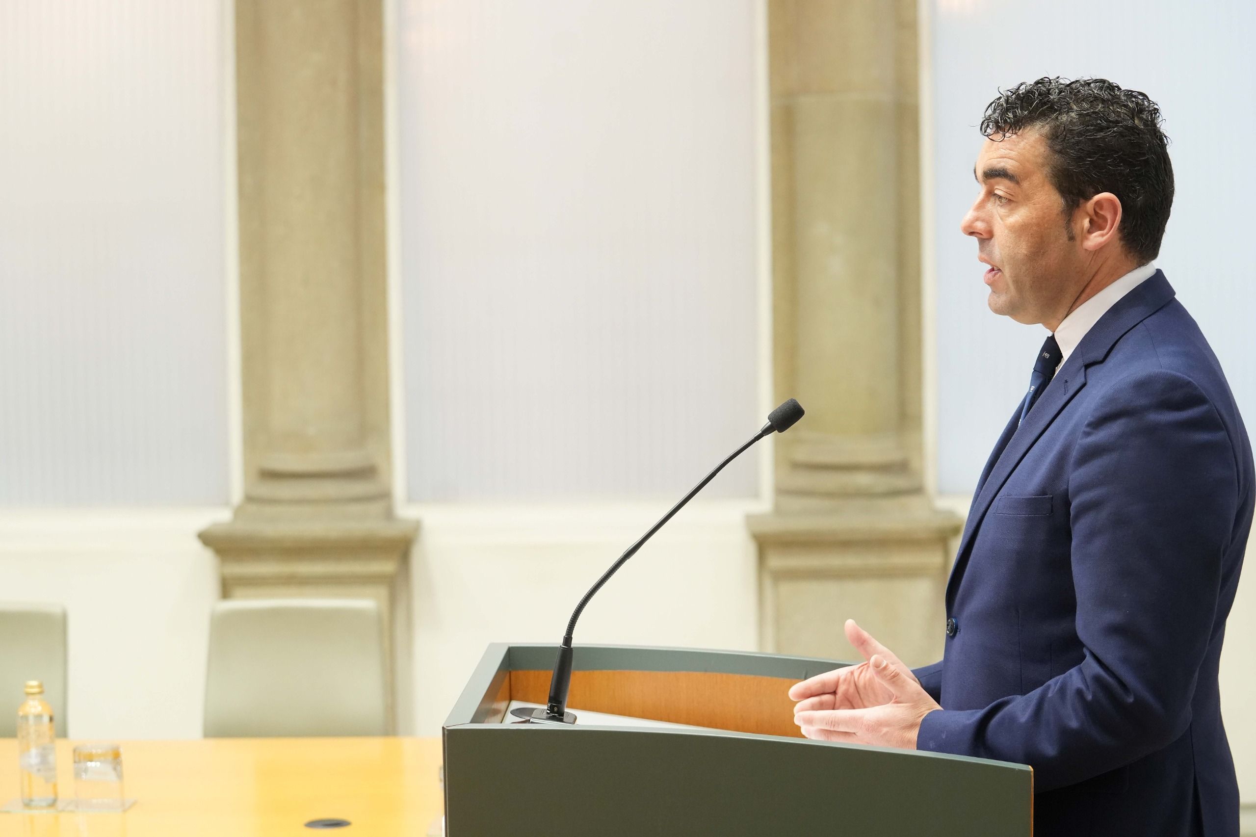 Luis López, presidente da Deputación de Pontevedra
