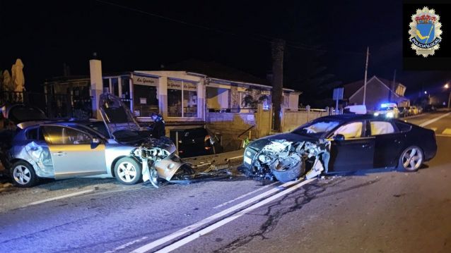 Accidente de tráfico en Sanxenxo