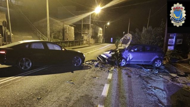 Accidente de tráfico en Sanxenxo