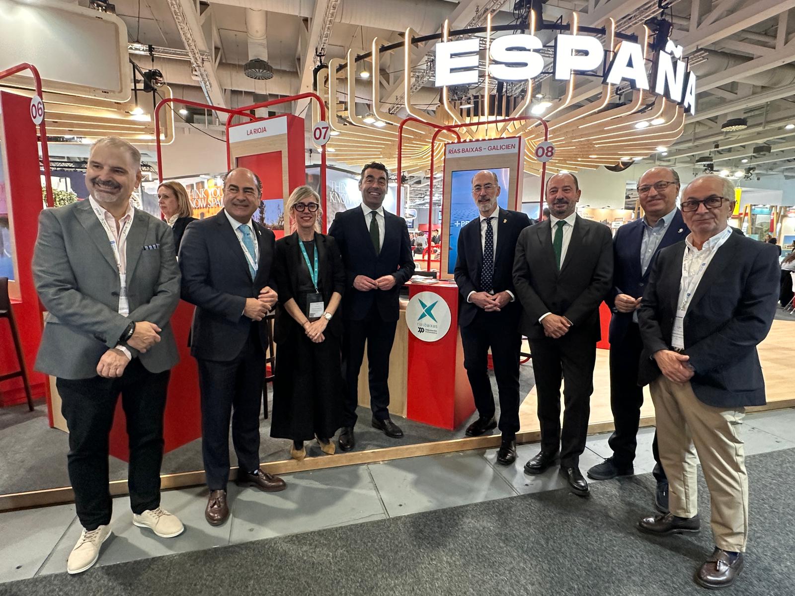 Representantes de la Deputación en la Feria de Turismo de Berlín