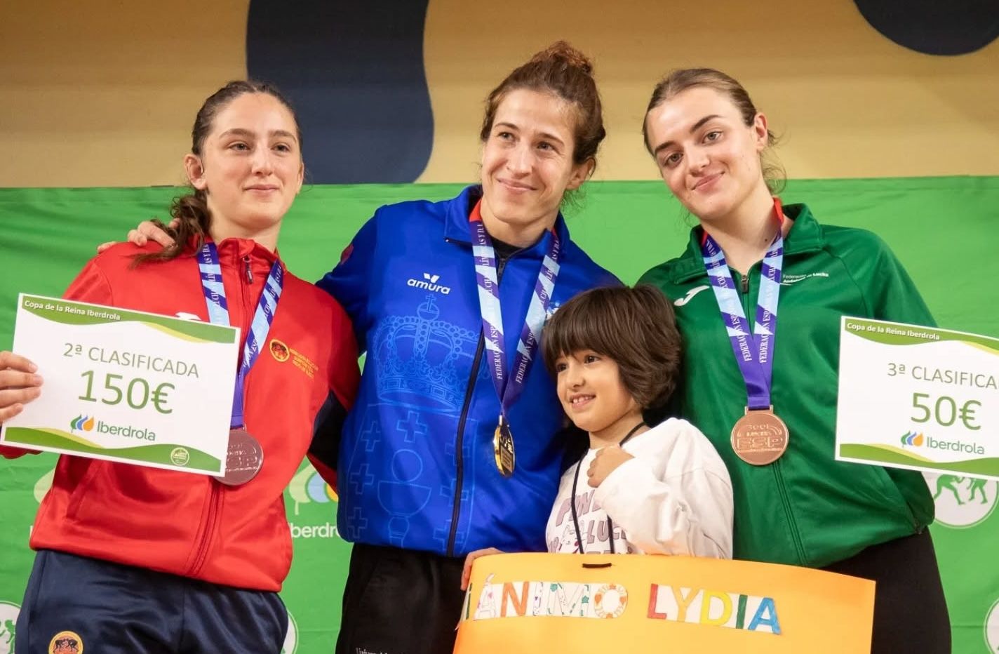Lydia Pérez, campioa da Copa da Raíña