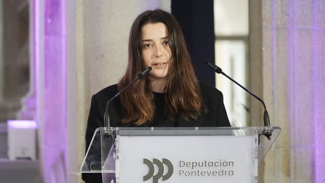 Acto por el 8M en la Deputación de Pontevedra