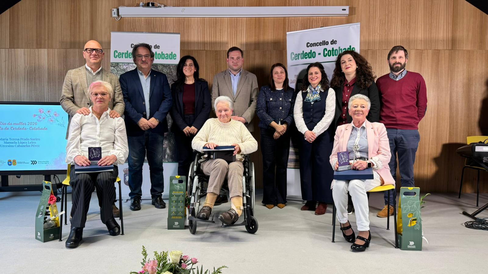 Acto institucional de Cerdedo-Cotobade con motivo del 8 de marzo Acto institucional de Cerdedo-Cotobade con motivo del 8 de marzo