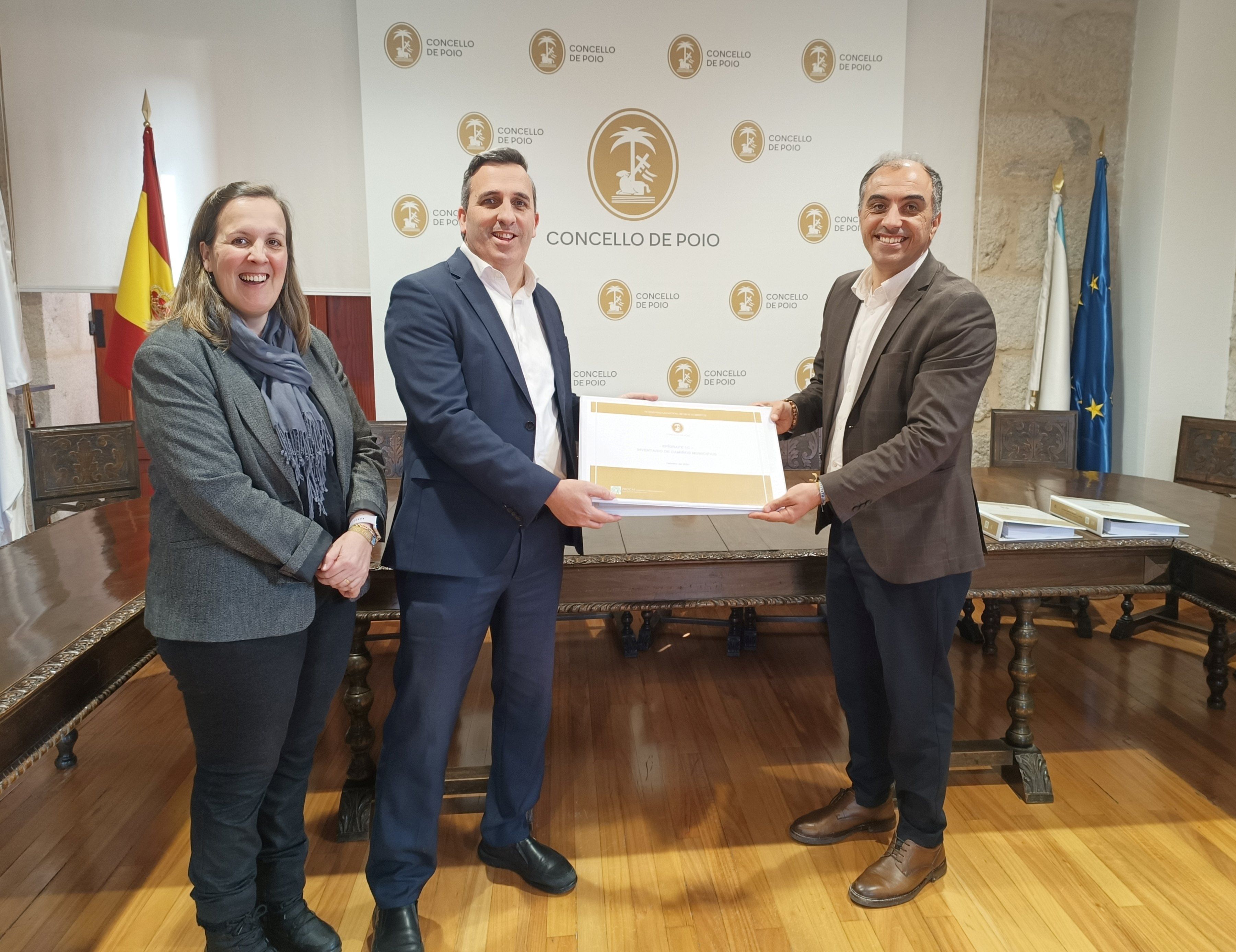 Recepción del Inventario Municipal de Caminos de Poio