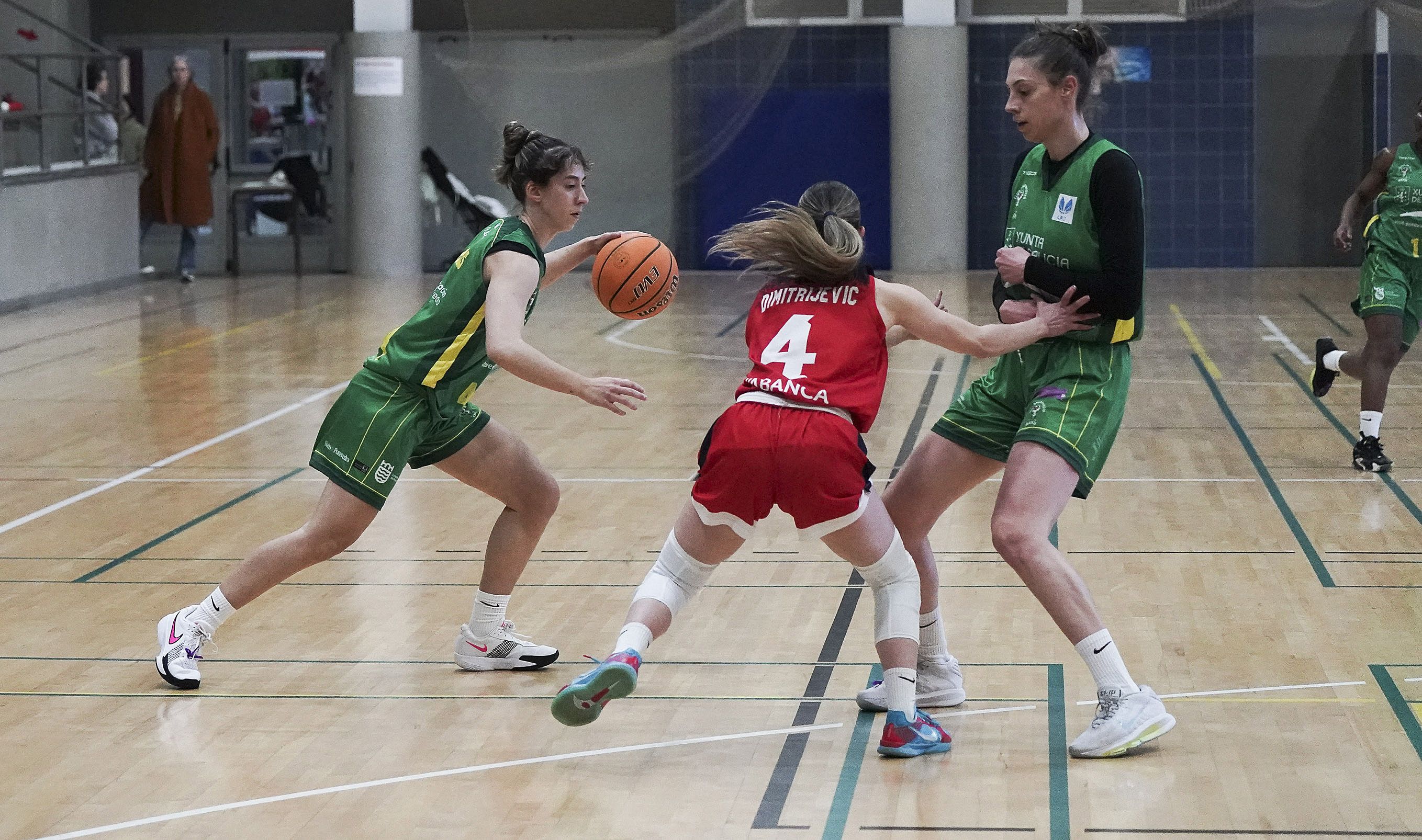Partido entre el Arxil y el Maristas Coruña