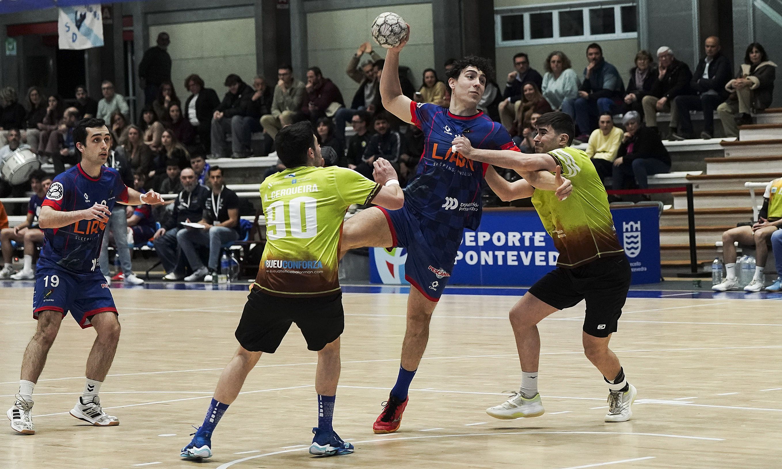 Partido de Primera Nacional entre Sociedad Deportiva Teucro y Bueu Atlético Balonmano Partido de Primera Nacional entre Sociedad Deportiva Teucro y Bueu Atlético Balonmano