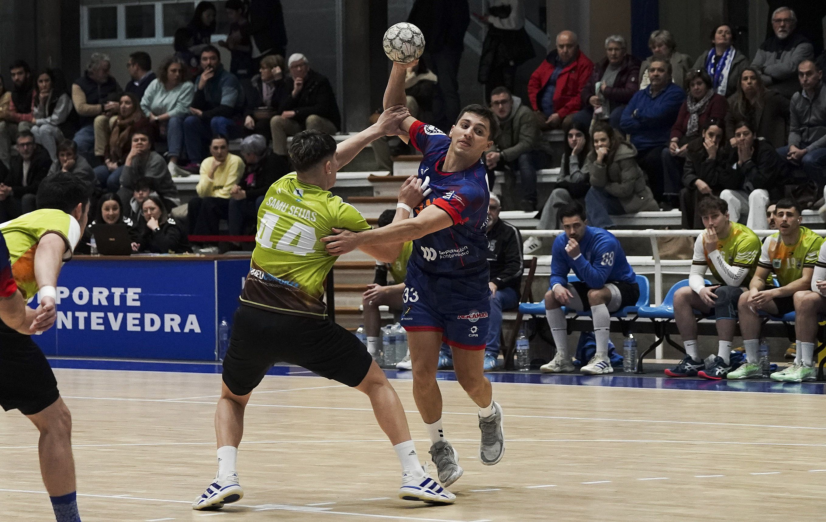 Partido de Primera Nacional entre Sociedad Deportiva Teucro y Bueu Atlético Balonmano Partido de Primera Nacional entre Sociedad Deportiva Teucro y Bueu Atlético Balonmano