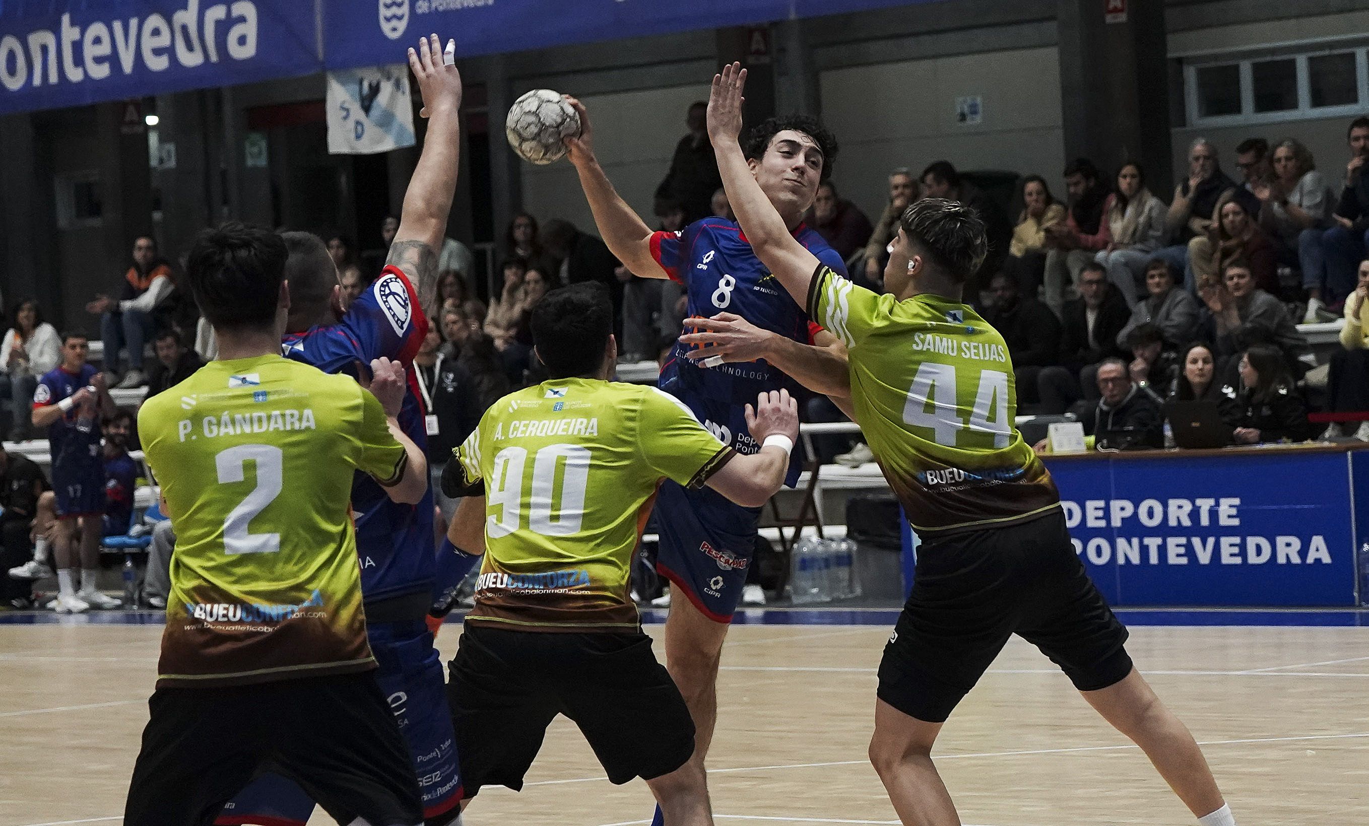 Partido de Primera Nacional entre Sociedad Deportiva Teucro y Bueu Atlético Balonmano Partido de Primera Nacional entre Sociedad Deportiva Teucro y Bueu Atlético Balonmano