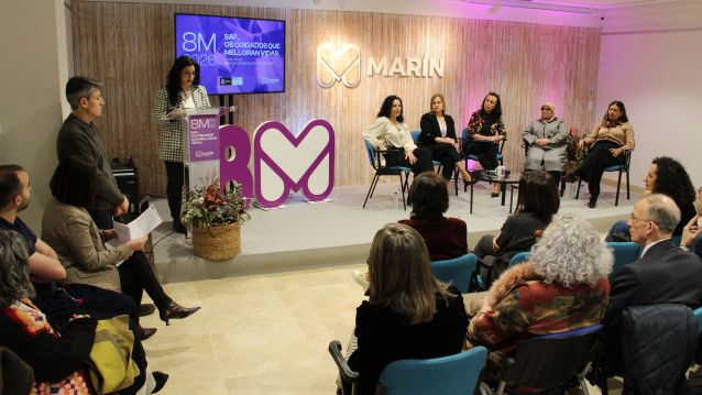 Acto institucional por el 8M en Marín Acto institucional por el 8M en Marín