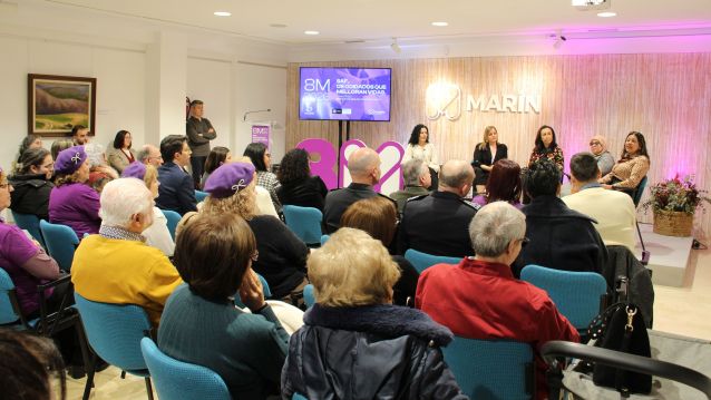 Acto institucional por el 8M en Marín Acto institucional por el 8M en Marín