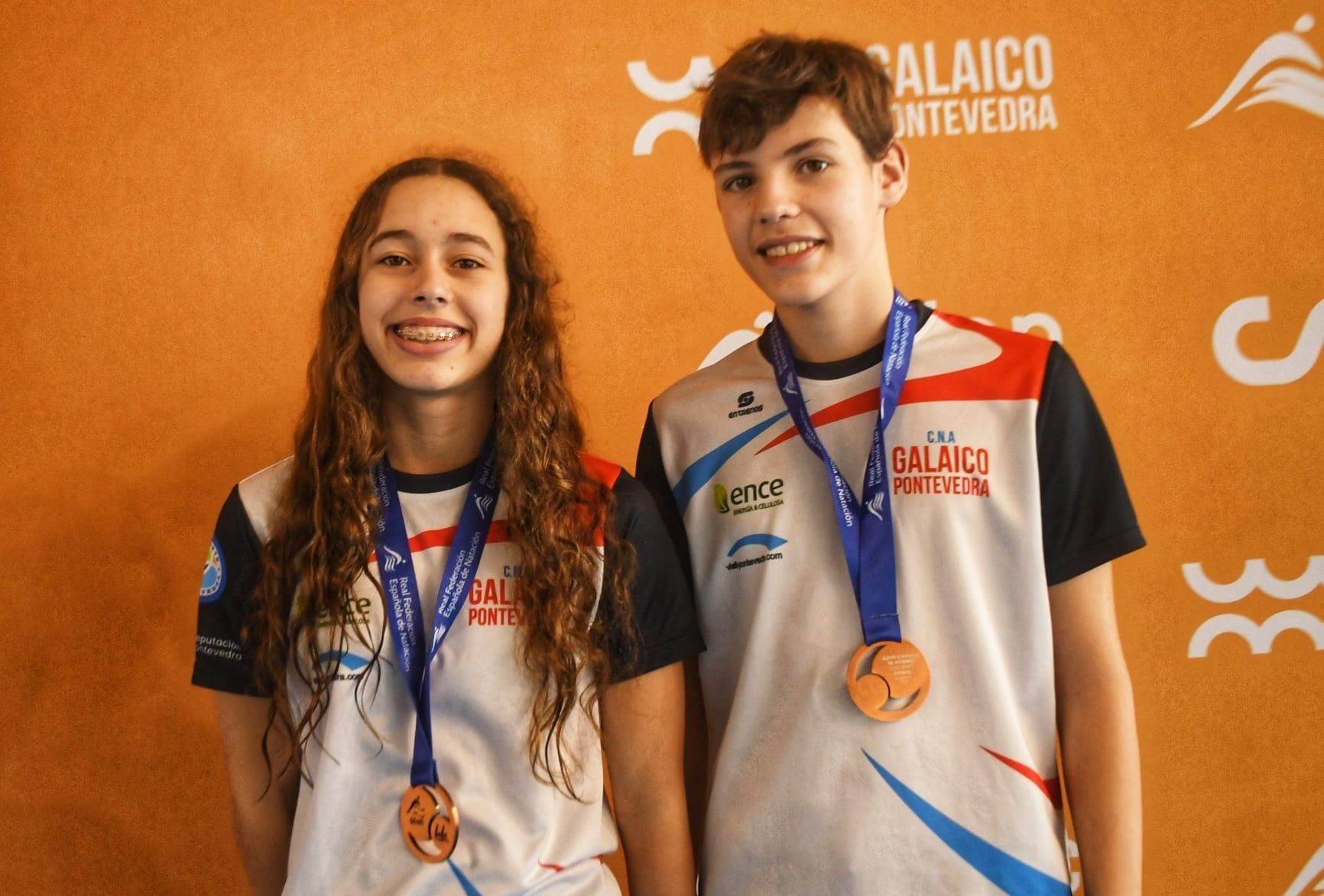 Mariña Calvo e Iván González