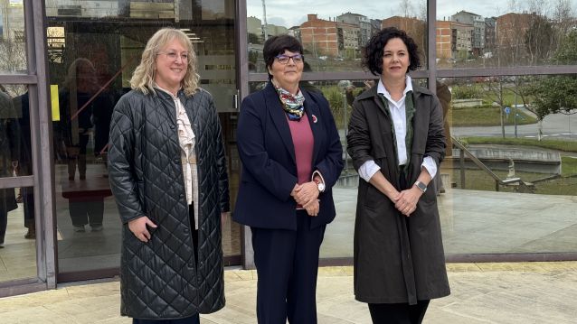 Montserrat Cruz, Carmen García e Marían Fernández Montserrat Cruz, Carmen García e Marían Fernández