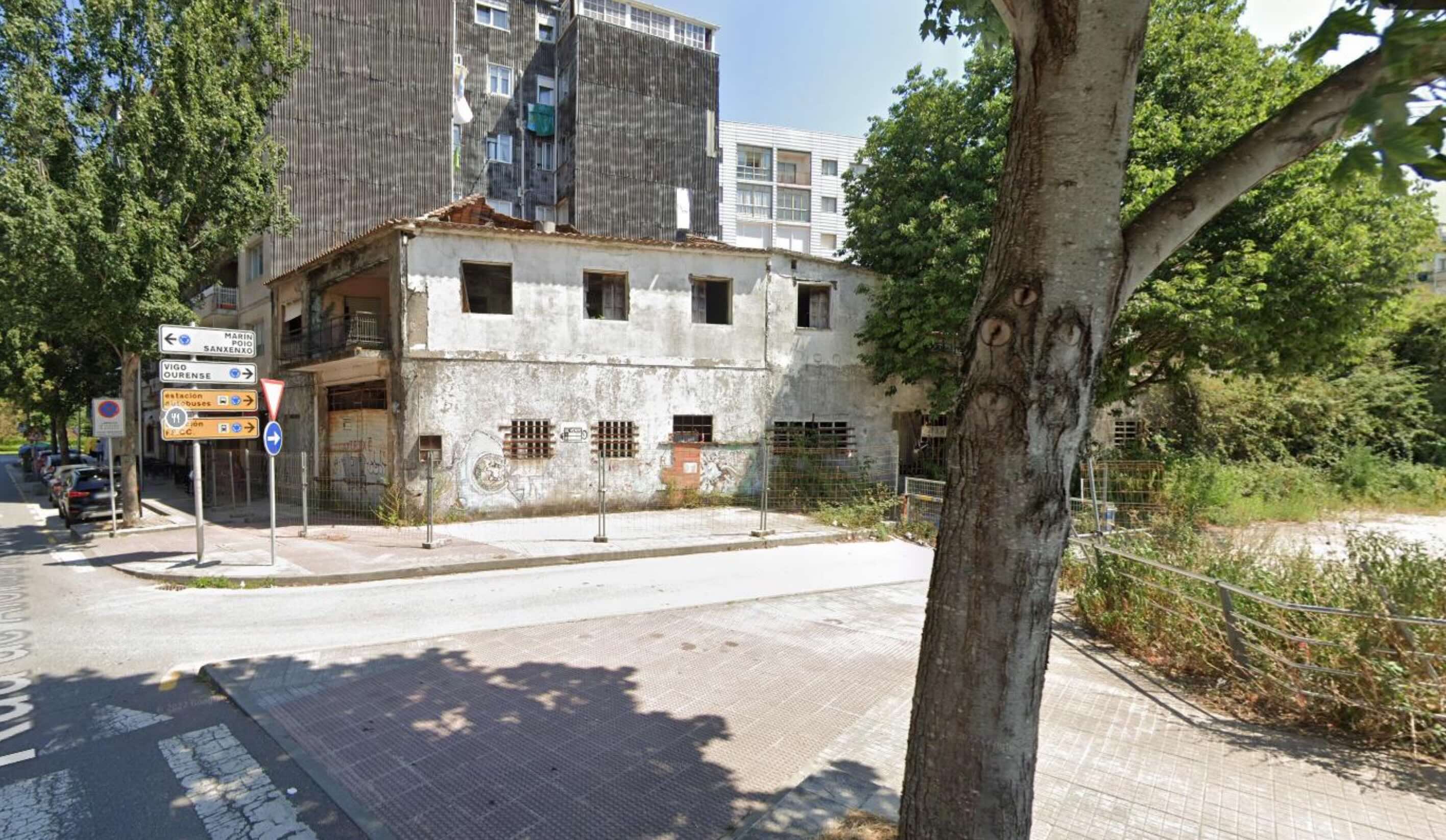 Vivienda en ruinas que será derribada en Fernando II