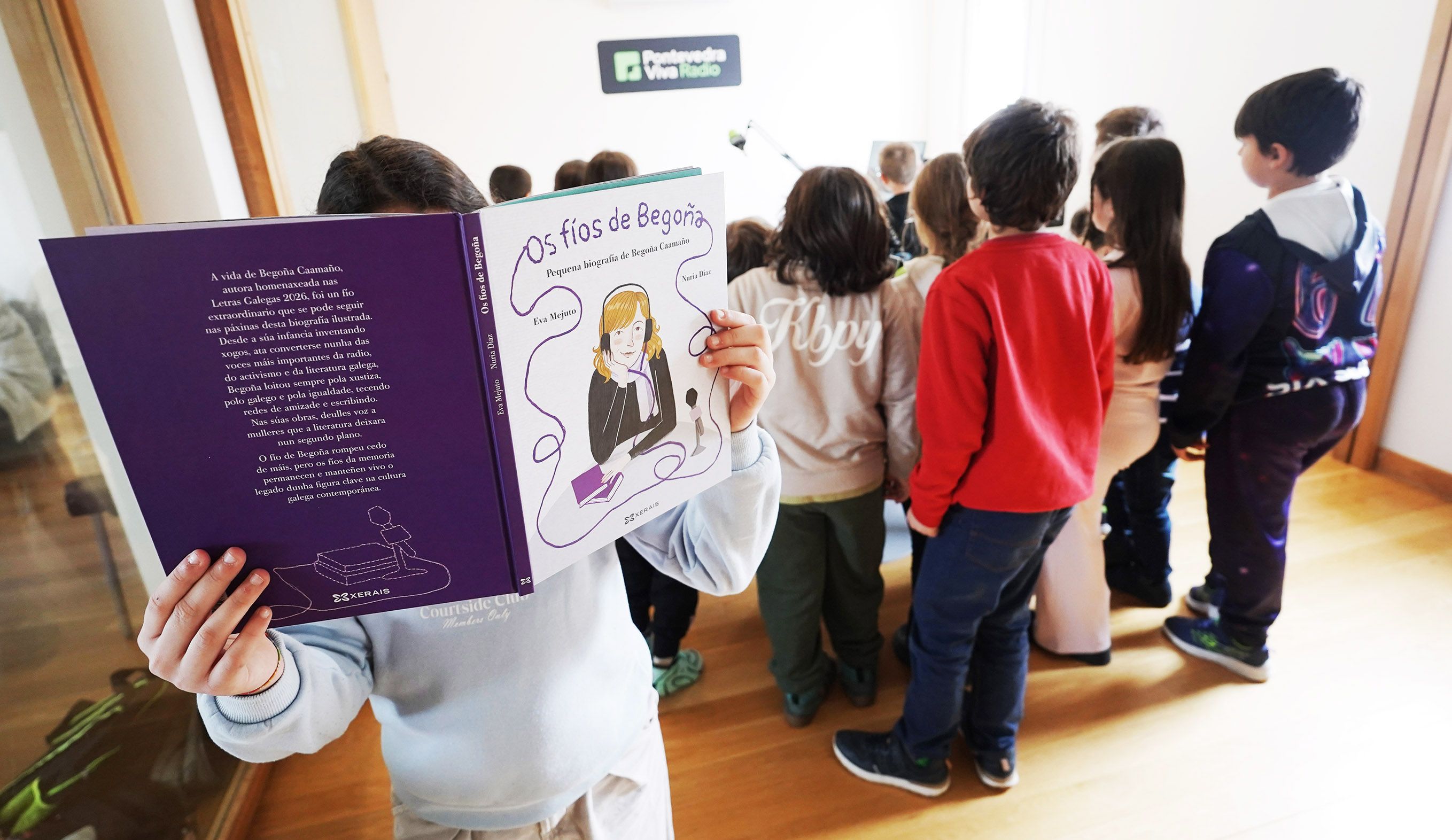 Alumnado de tercer curso de Primaria del CEIP Plurilingüe de Tenorio, Cerdedo-Cotobade