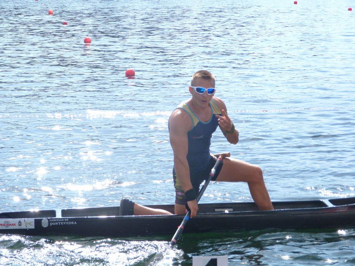Adrián Sieiro, un dos grandes protagonistas do Nacional de pista de Verducido