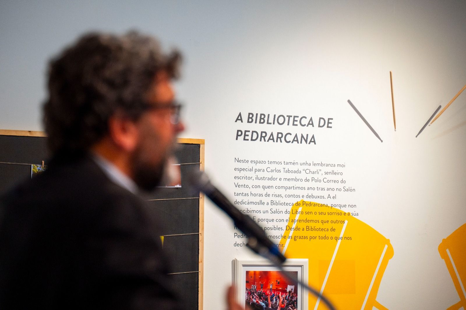 Homenaje del Salón do Libro a Carlos Taboada, ‘Charli’ Homenaje del Salón do Libro a Carlos Taboada, ‘Charli’