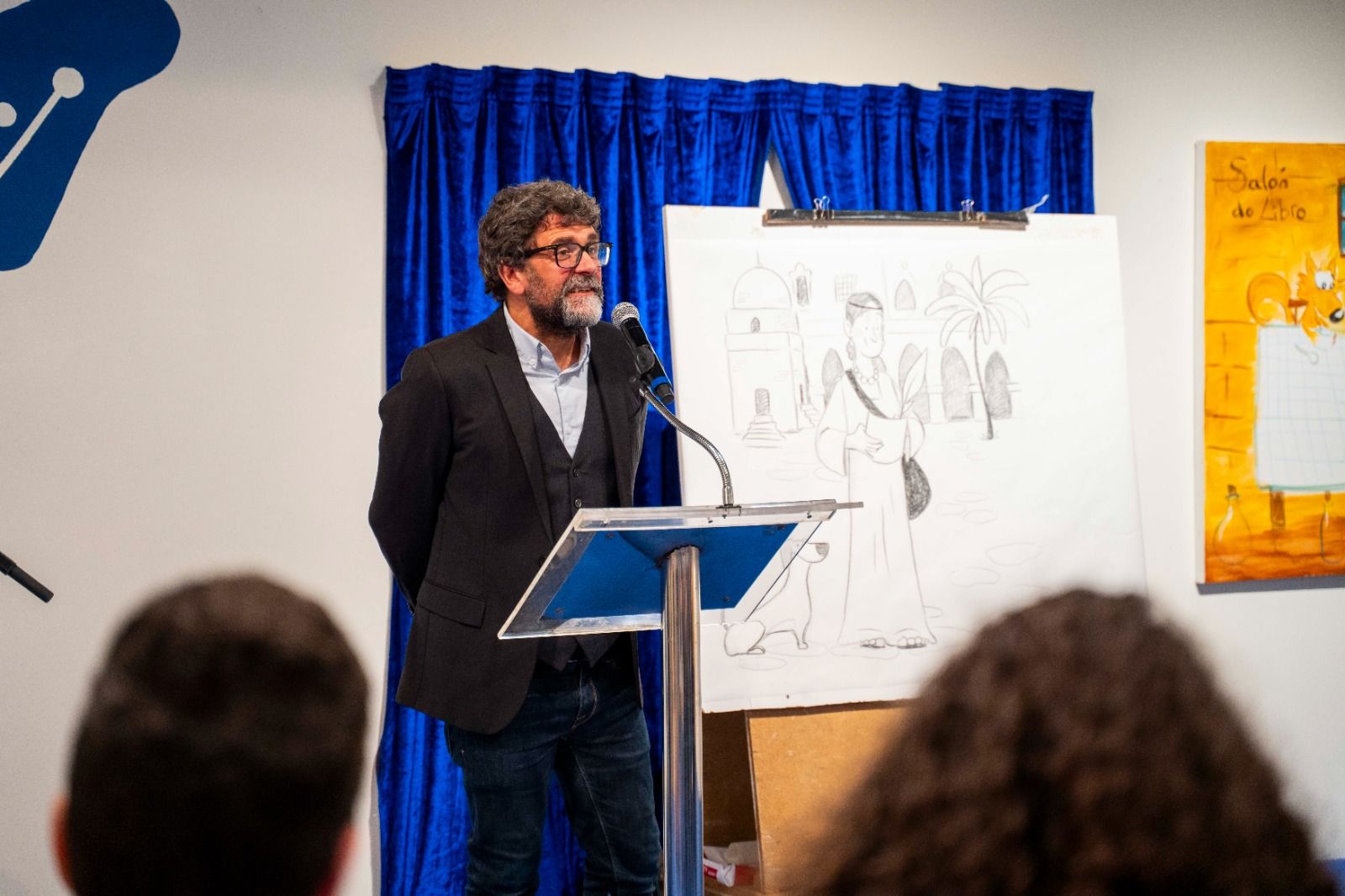 Homenaje del Salón do Libro a Carlos Taboada, ‘Charli’ Homenaje del Salón do Libro a Carlos Taboada, ‘Charli’