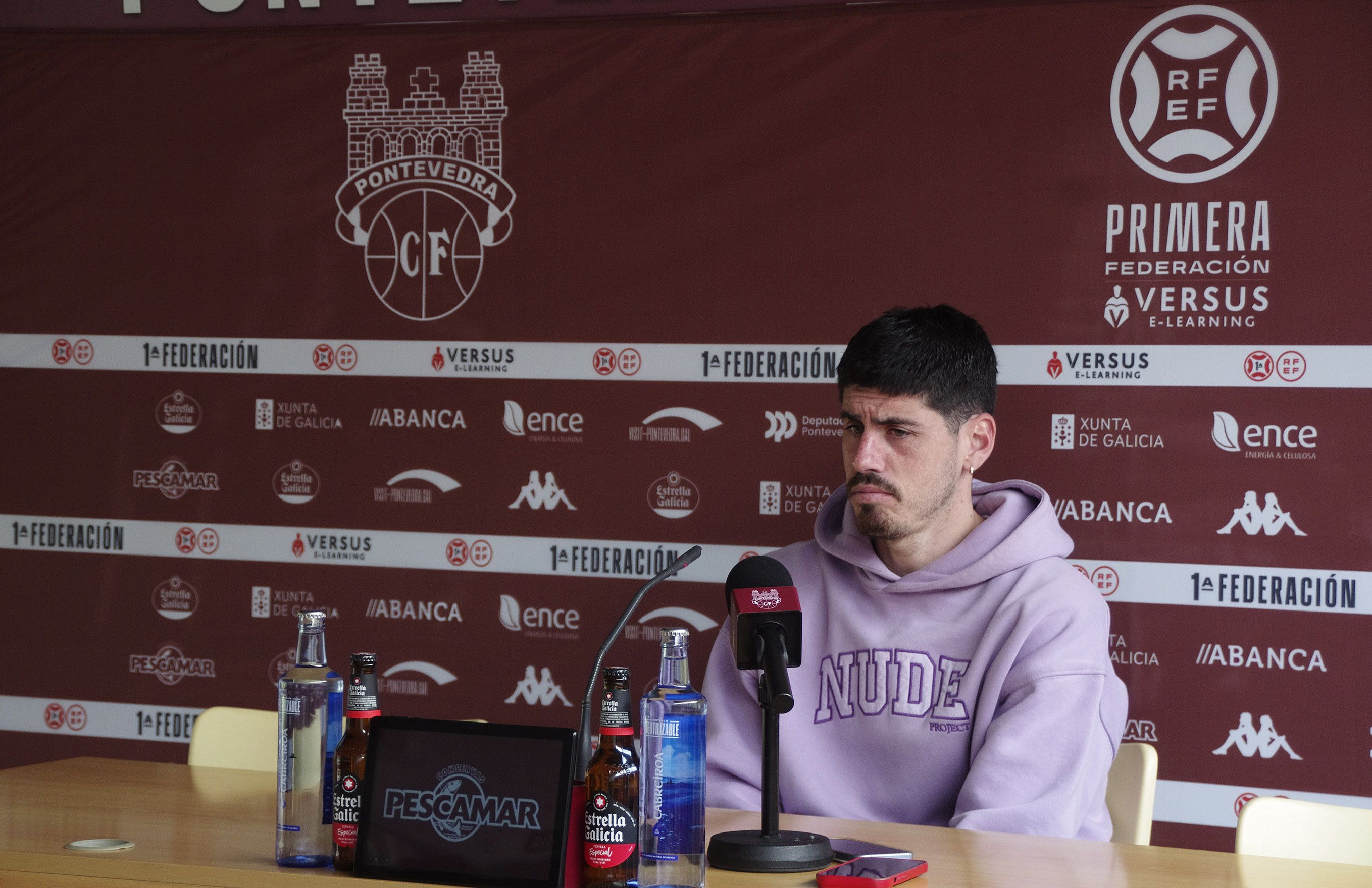 Antonio Montoro, jugador del Pontevedra