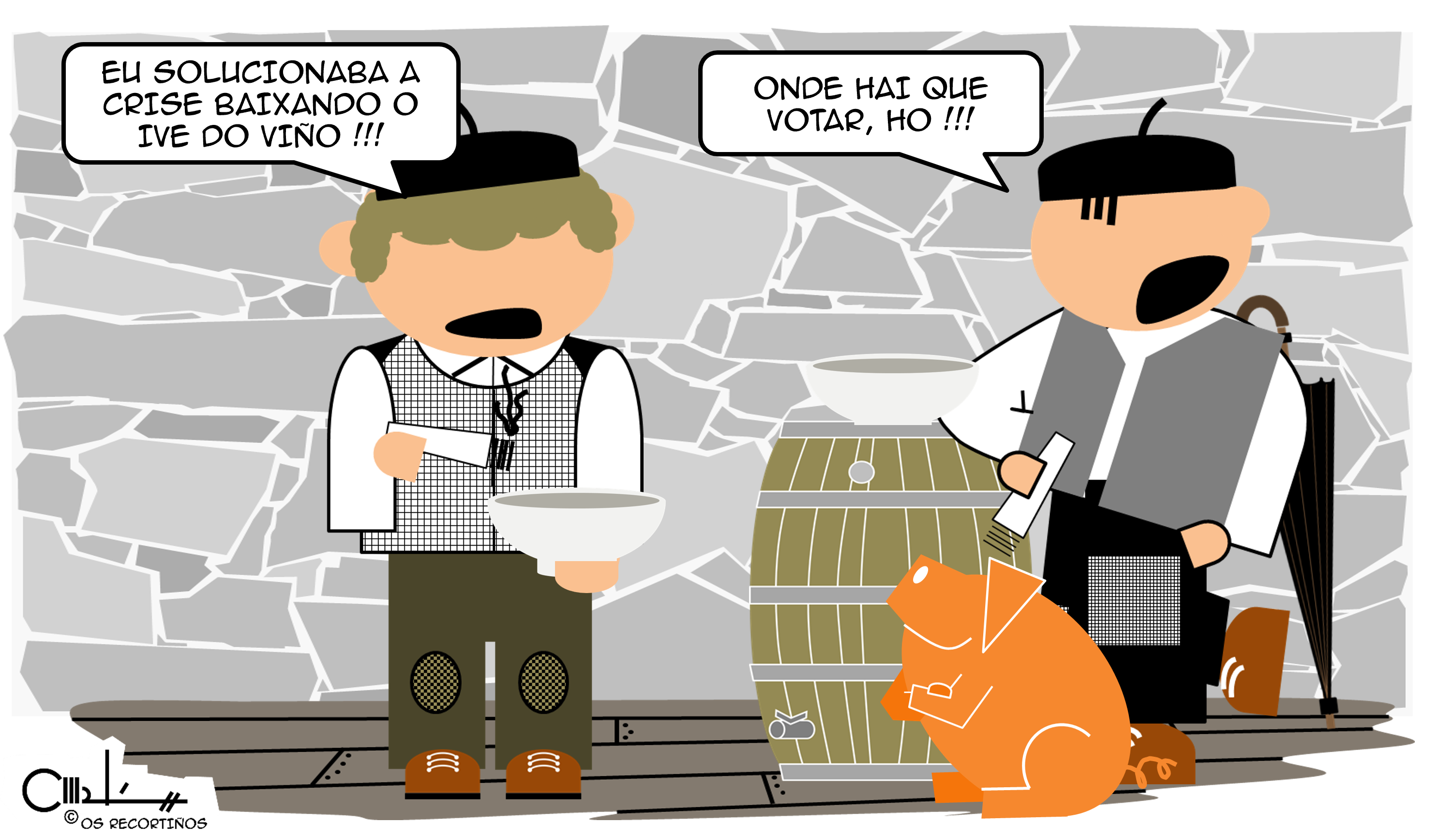 OS RECORTIÑOS: SOLUCIONANDO A CRISE