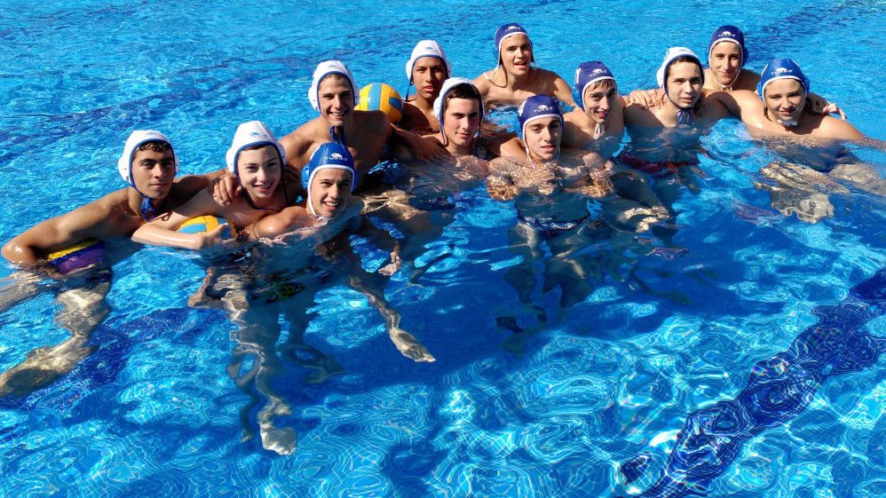 Equipo cadete del Waterpolo Galaico Pontevedra