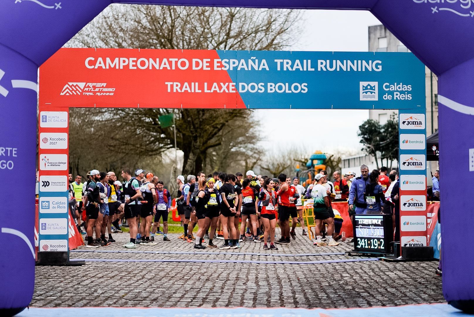 Campeonato de España de Trail Running celebrado en Caldas