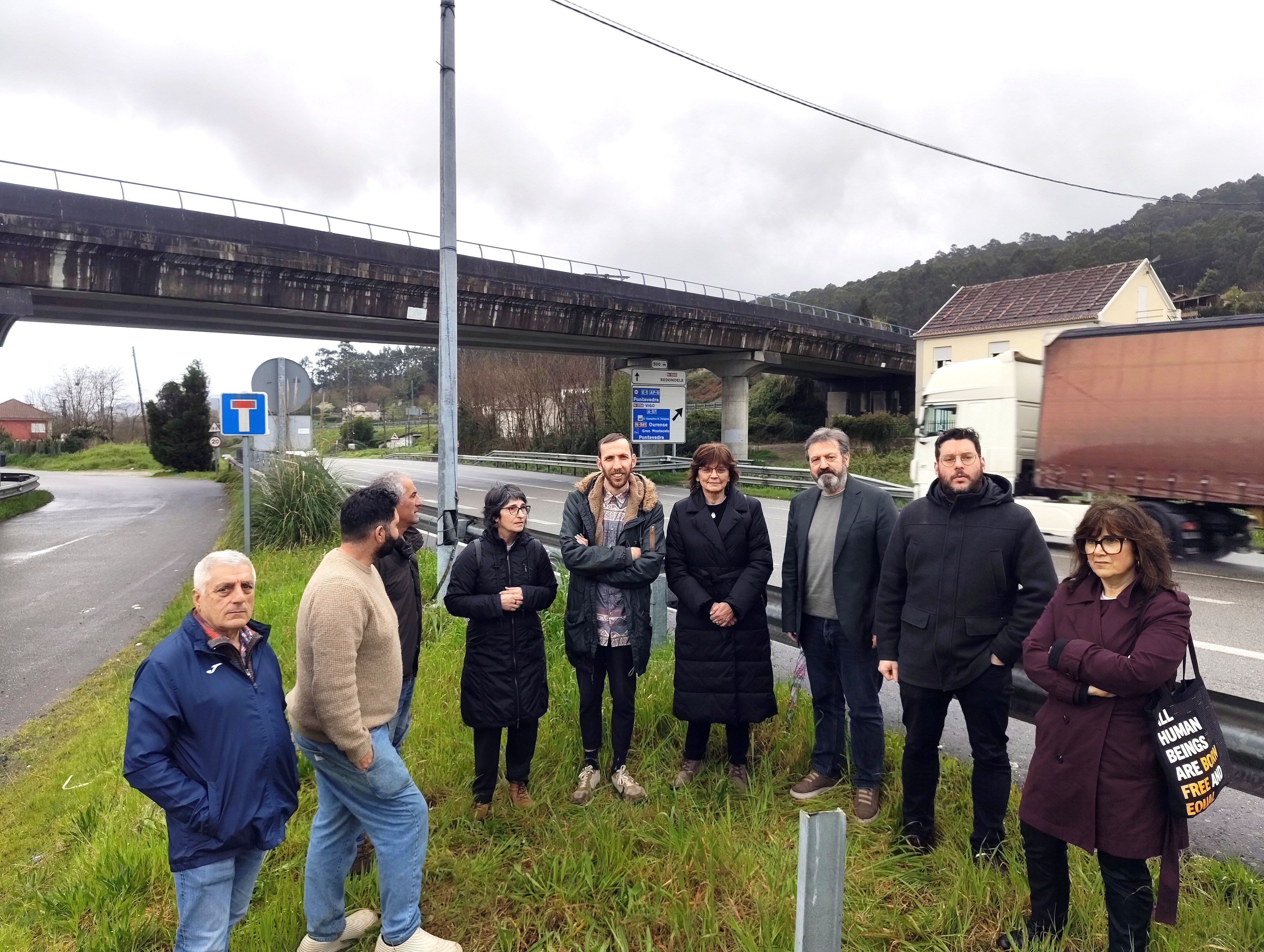 El BNG reclama mejores conexiones con la AP-9 en Vilaboa