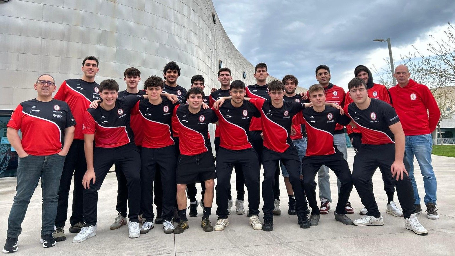 Equipo masculino do Waterpolo Pontevedra