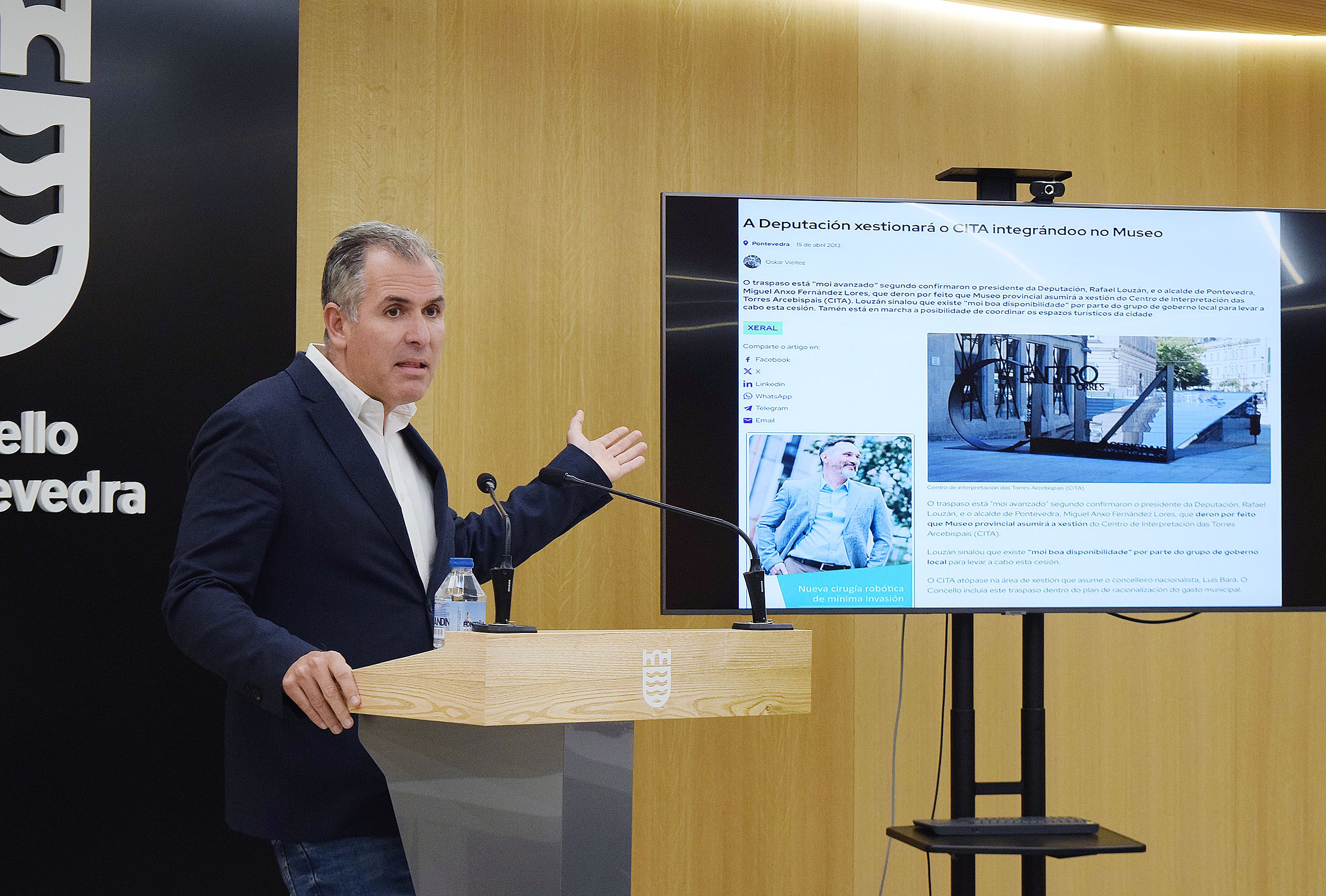 Rafa Domínguez, vicepresidente de la Deputación