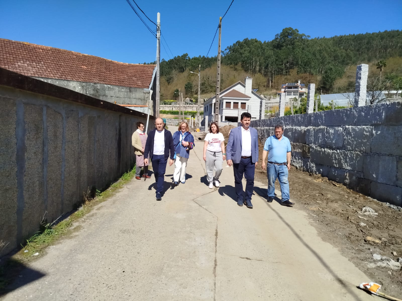 Vial en Simes, Meaño
