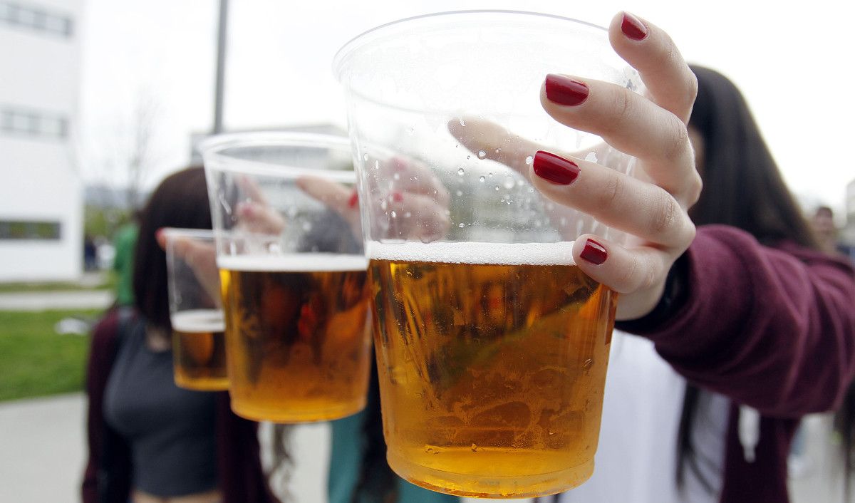 Botellón en la calle