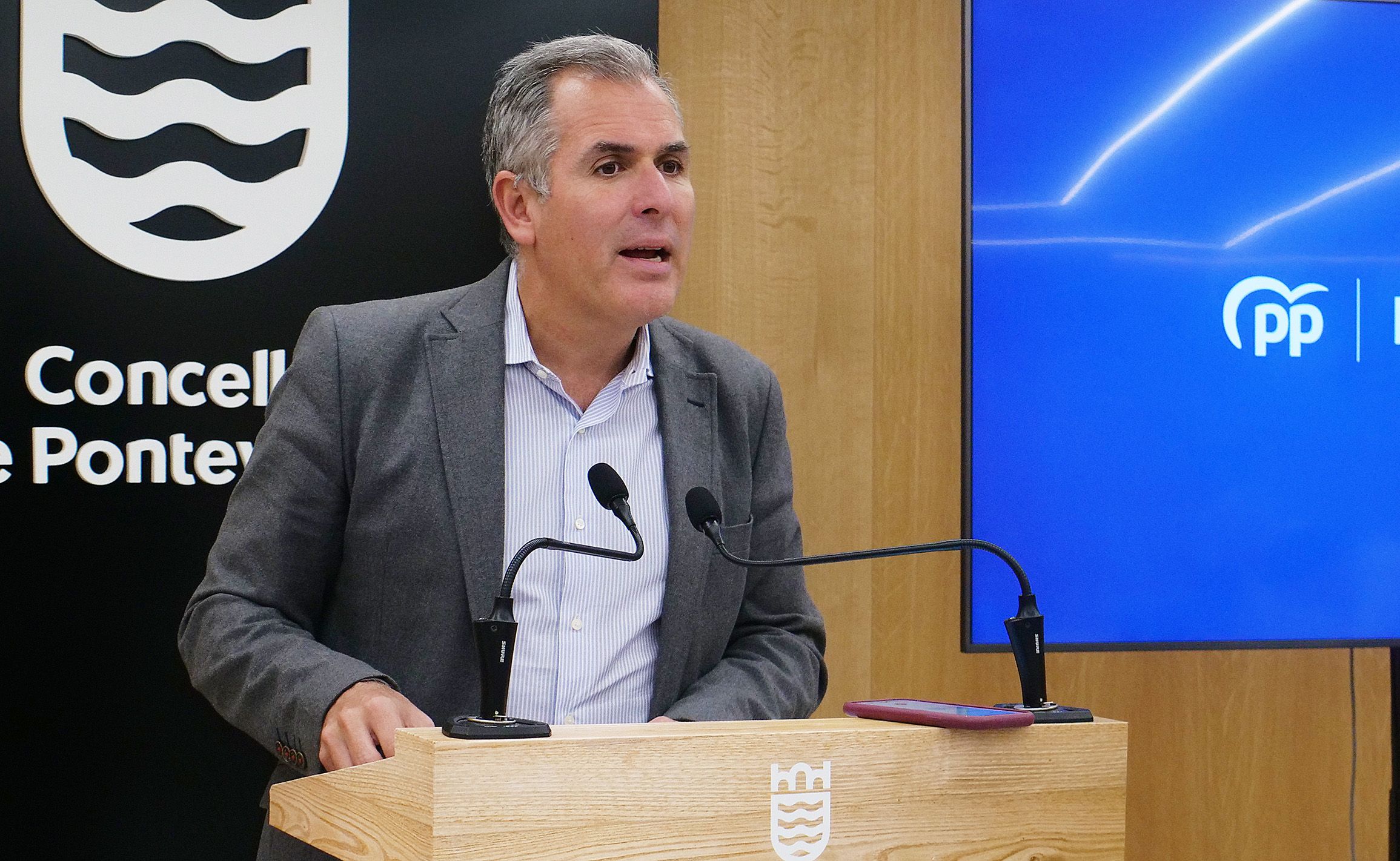 Rafa Domínguez, portavoz del grupo municipal del PP
