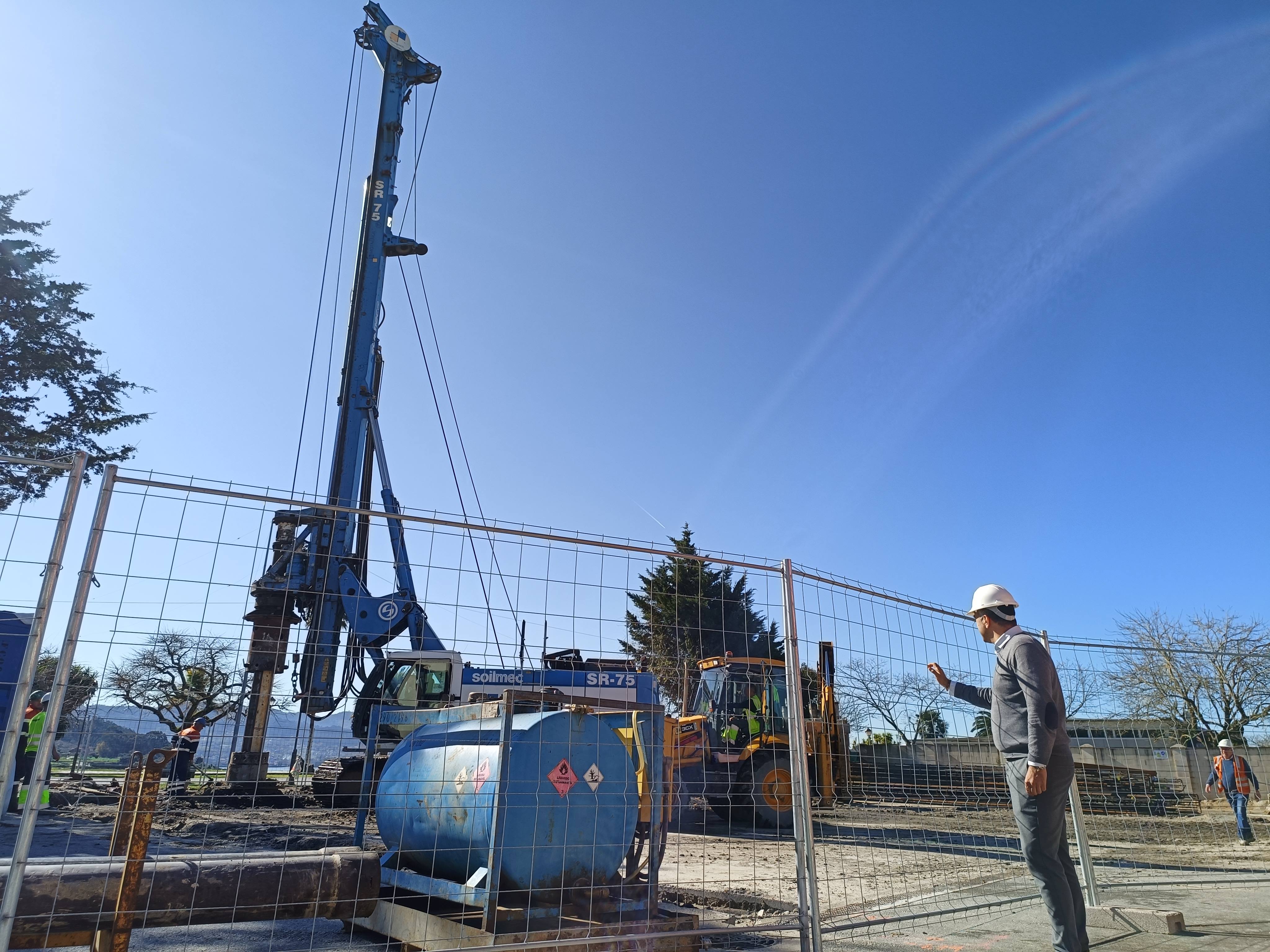 Construcción del tanque de tormentas