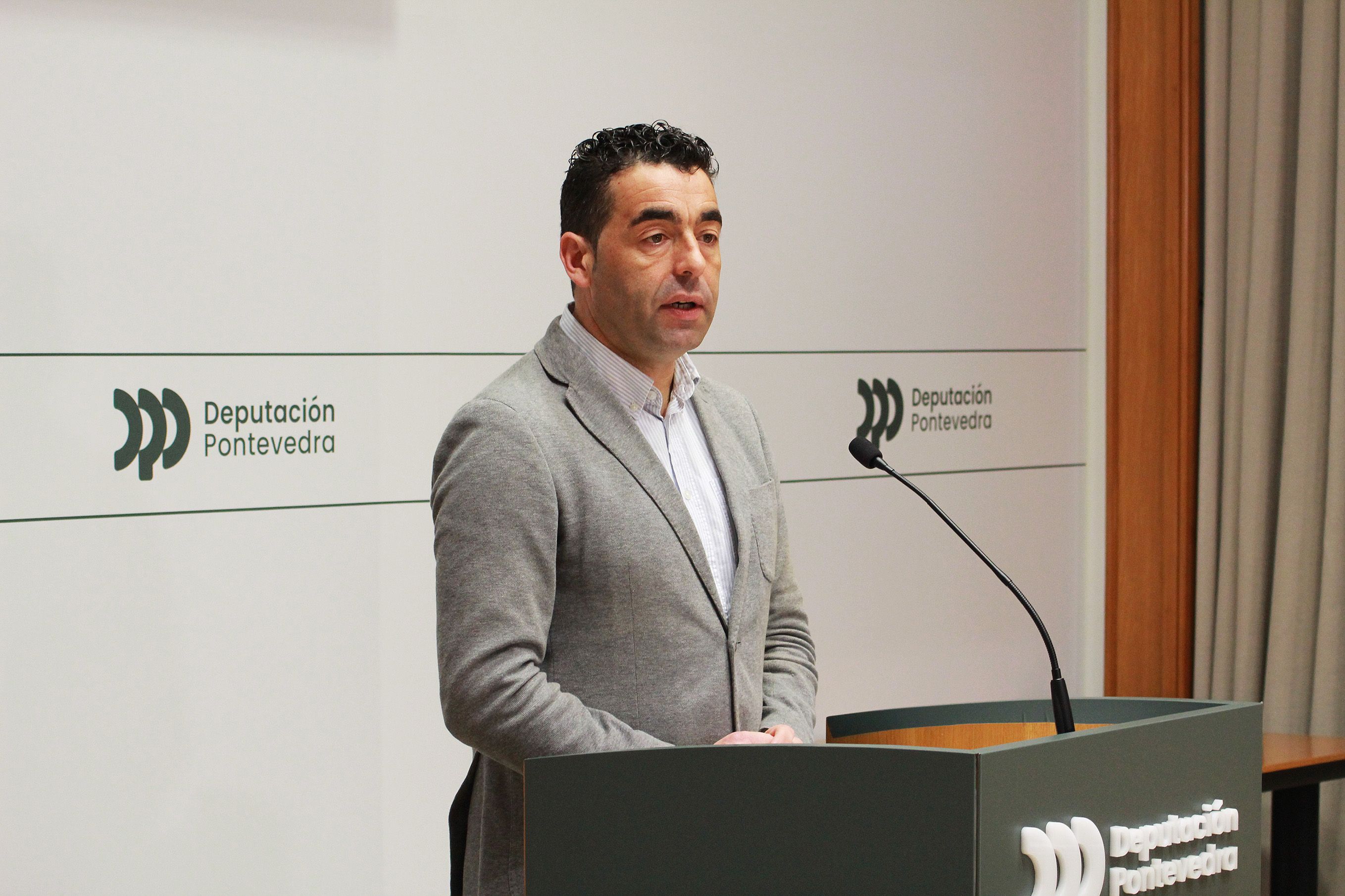 Luis López, presidente da Deputación de Pontevedra