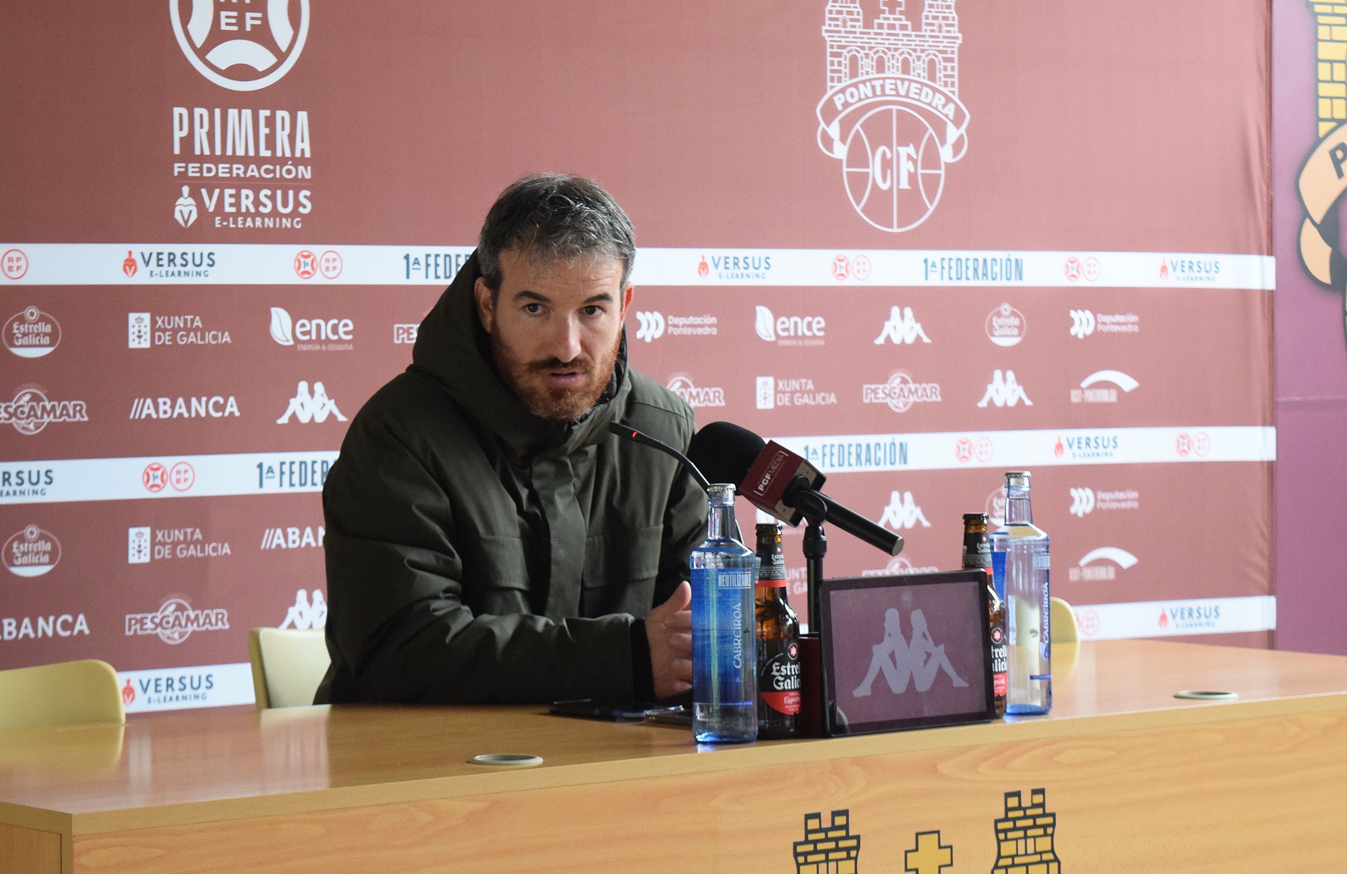 Rubén Domínguez en rueda de prensa
