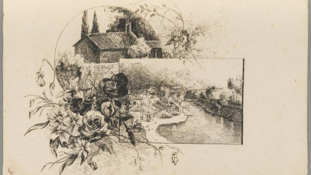 'Paisaxes pontevedresas e flores”, de Carmen Babiano Méndez-Núñez 'Paisaxes pontevedresas e flores”, de Carmen Babiano Méndez-Núñez