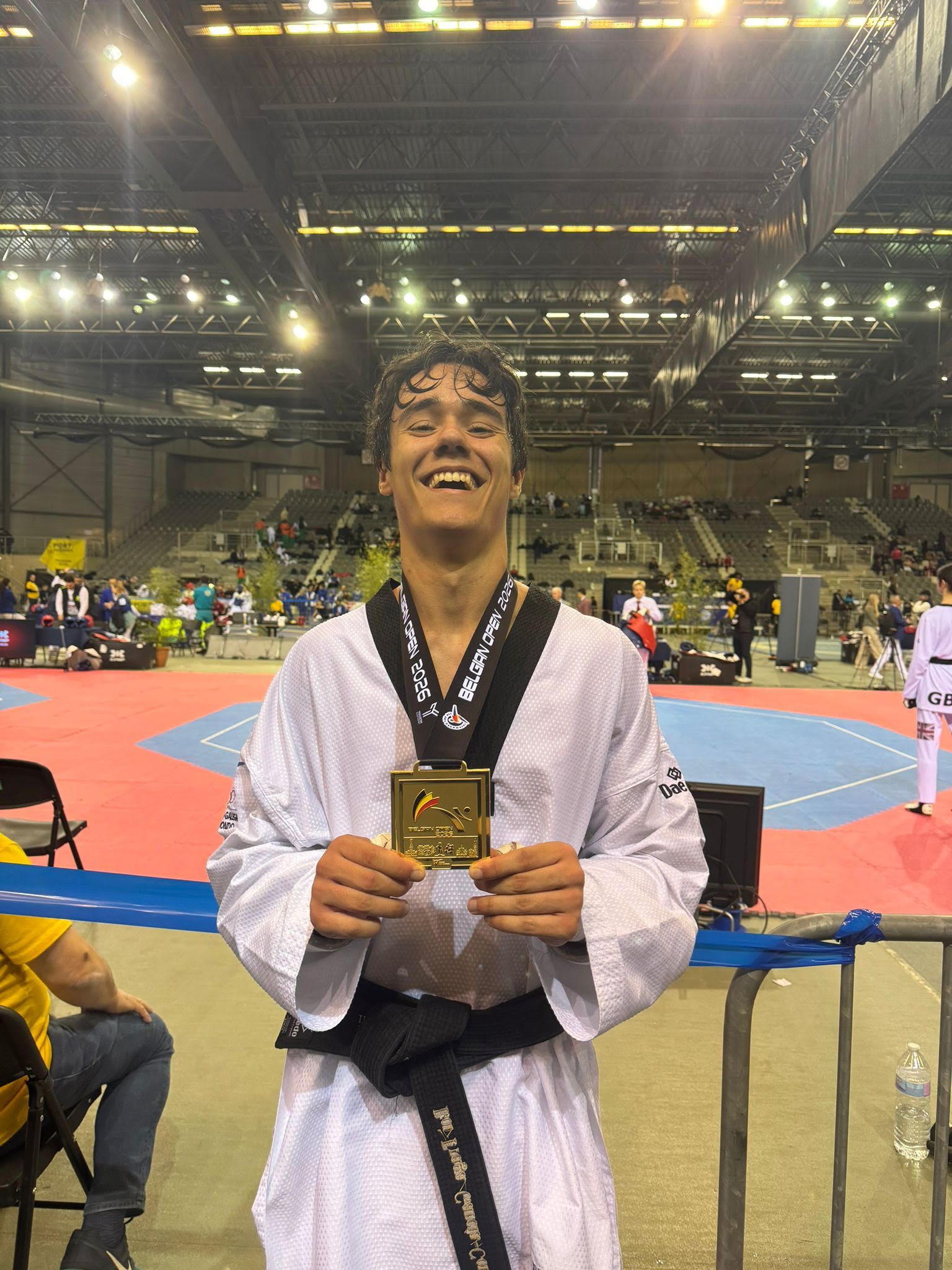 Roi Fraga no Open Internacional de Bélgica