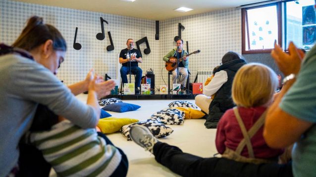 Una de las actividades en el último día del Salón do Libro 2025