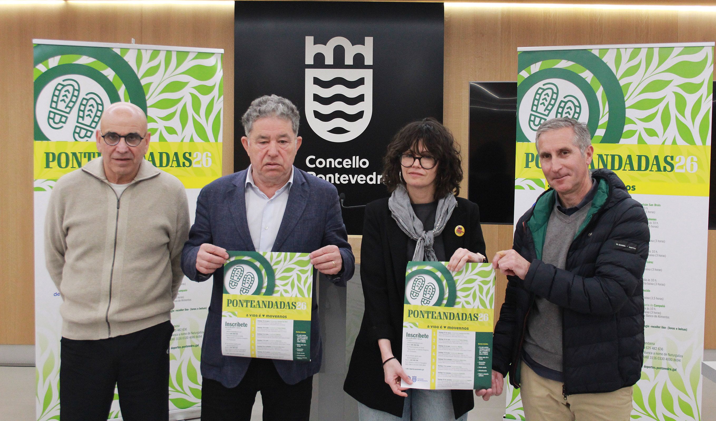Presentación de Ponteandadas 2026