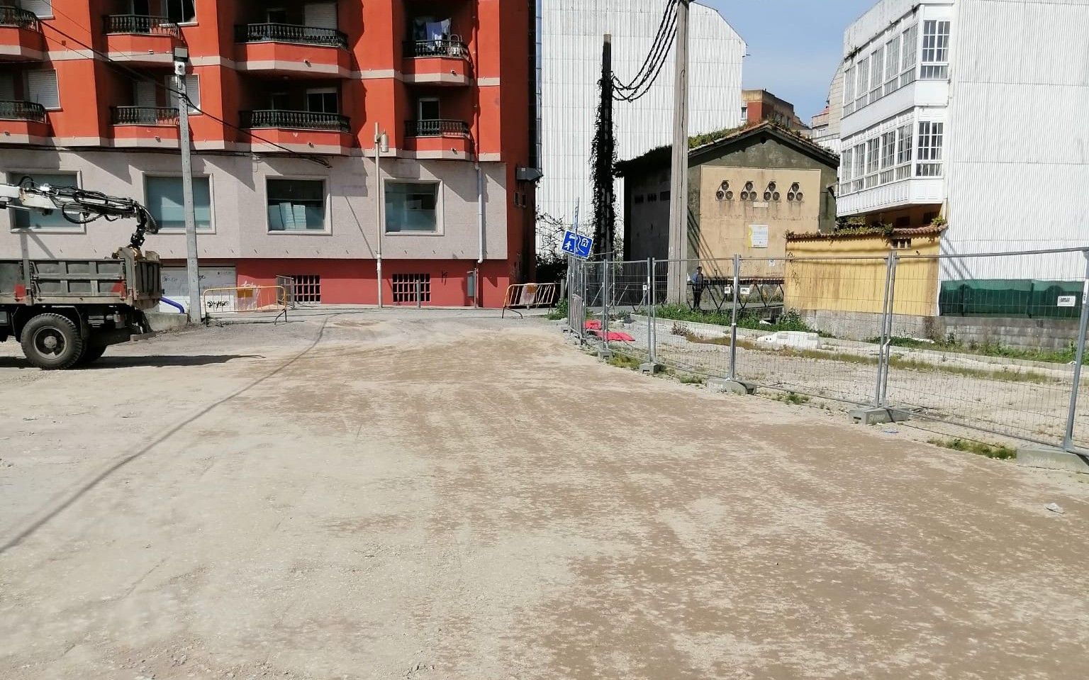 Aparcamiento disuasorio en Ponte Zapal