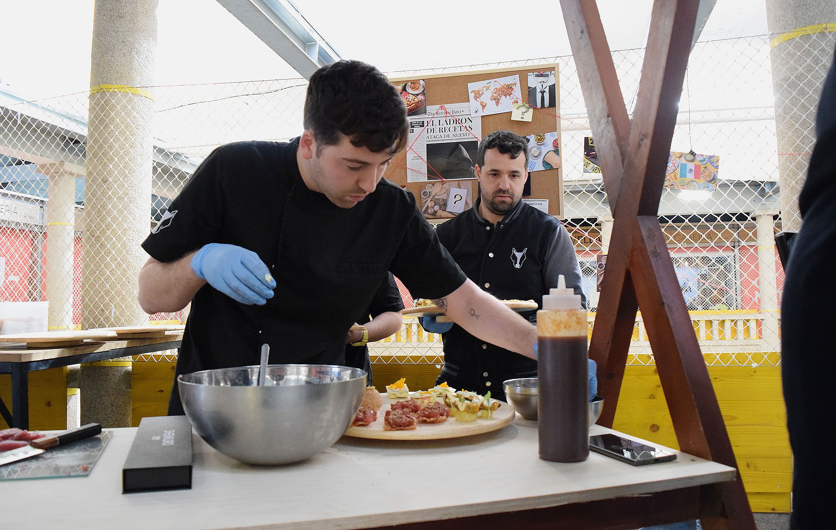 Presentación de 'O ladrón de receitas' no Mercado de Abastos
