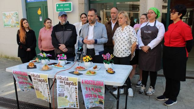 Presentación da ruta de tapas de Caldas de Reis