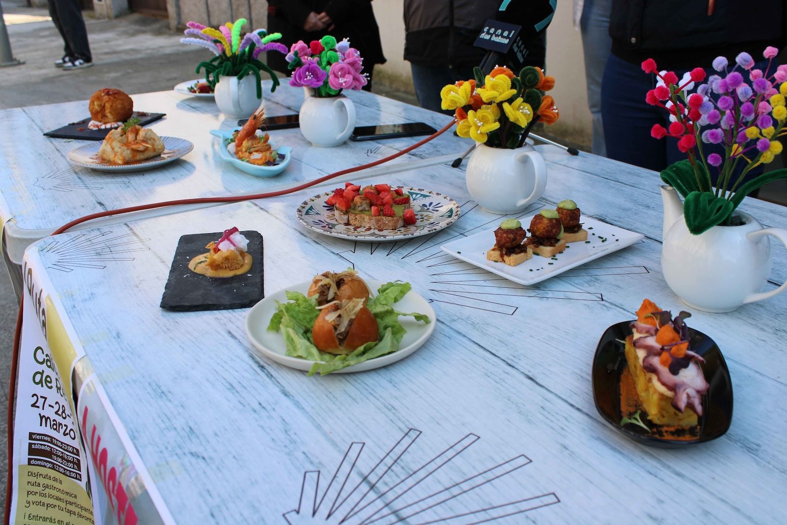 Presentación de la ruta de tapas de Caldas de Reis
