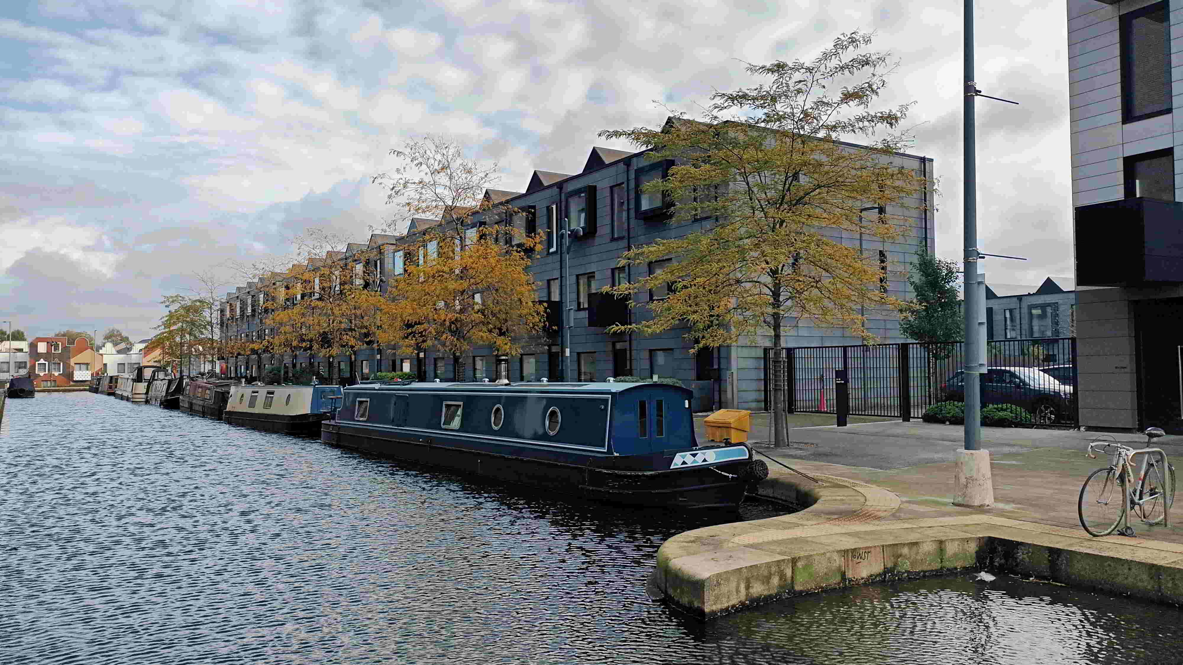 Castlefield. Barcos nun canal Castlefield. Barcos nun canal