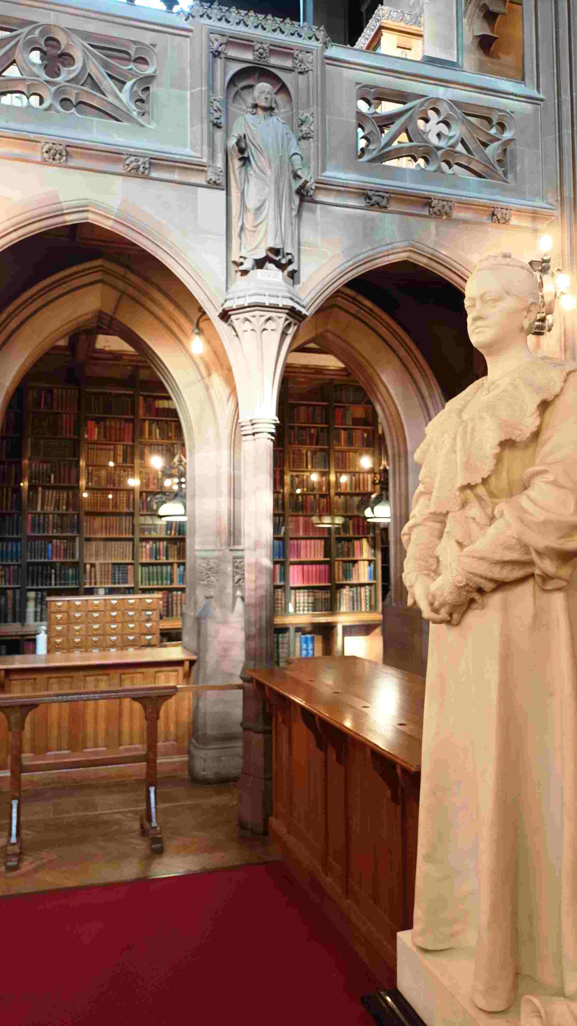 John Ryland's Library. Sala de lectura principal 3 John Ryland's Library. Sala de lectura principal 3
