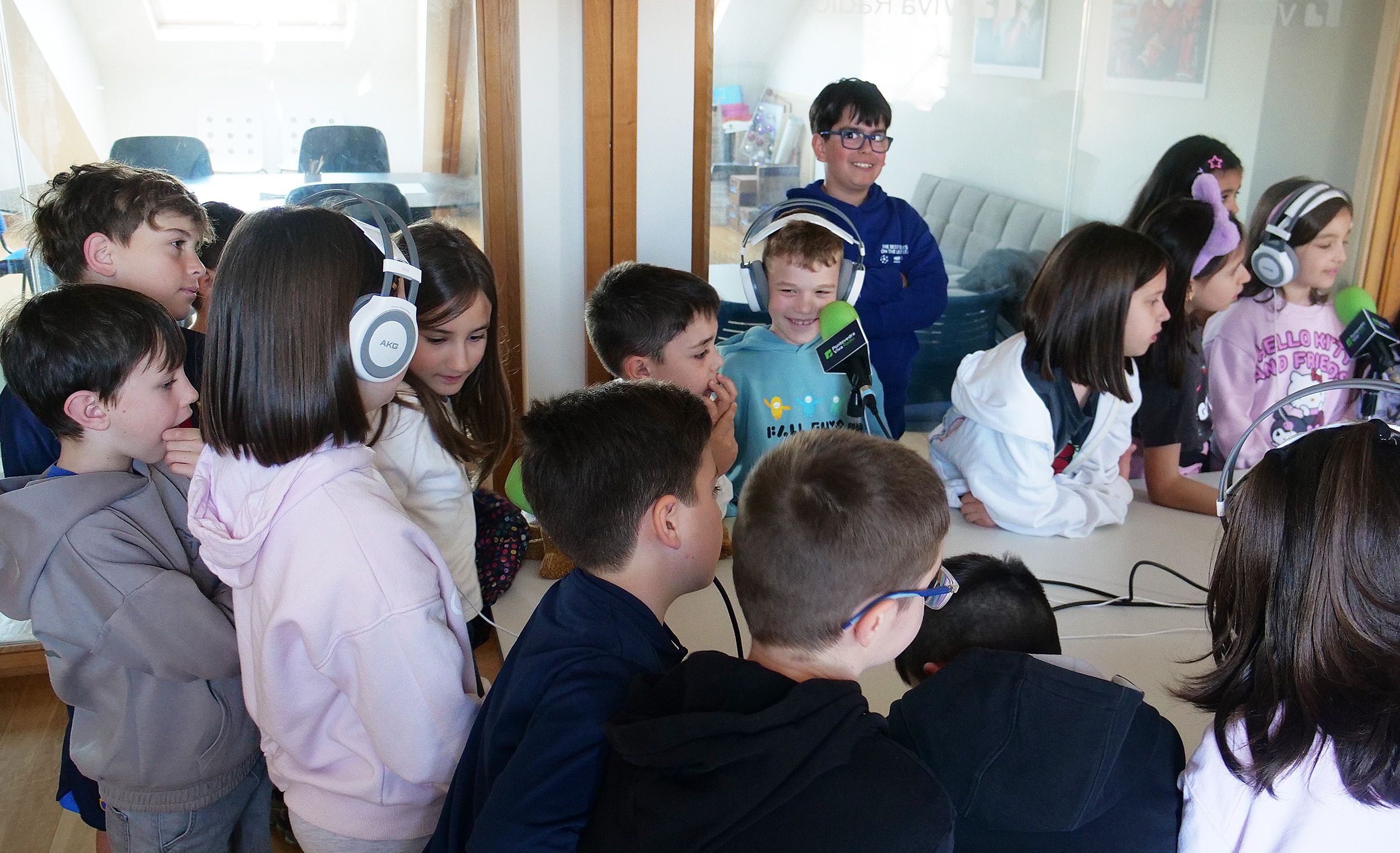 Visita de escolares del CEIP Vilaverde de Pontevedra