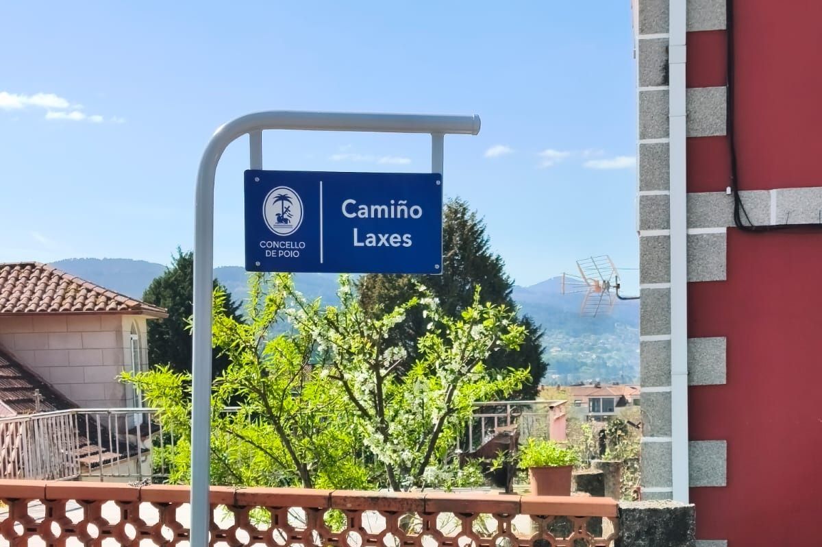 Nueva sinaléctica en las calles de Poio