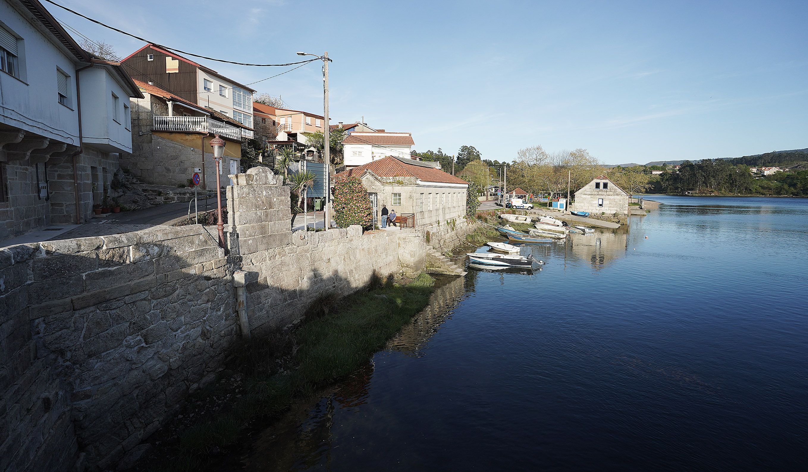 Visita institucional al puente medieval de Ponte Sampaio Visita institucional al puente medieval de Ponte Sampaio