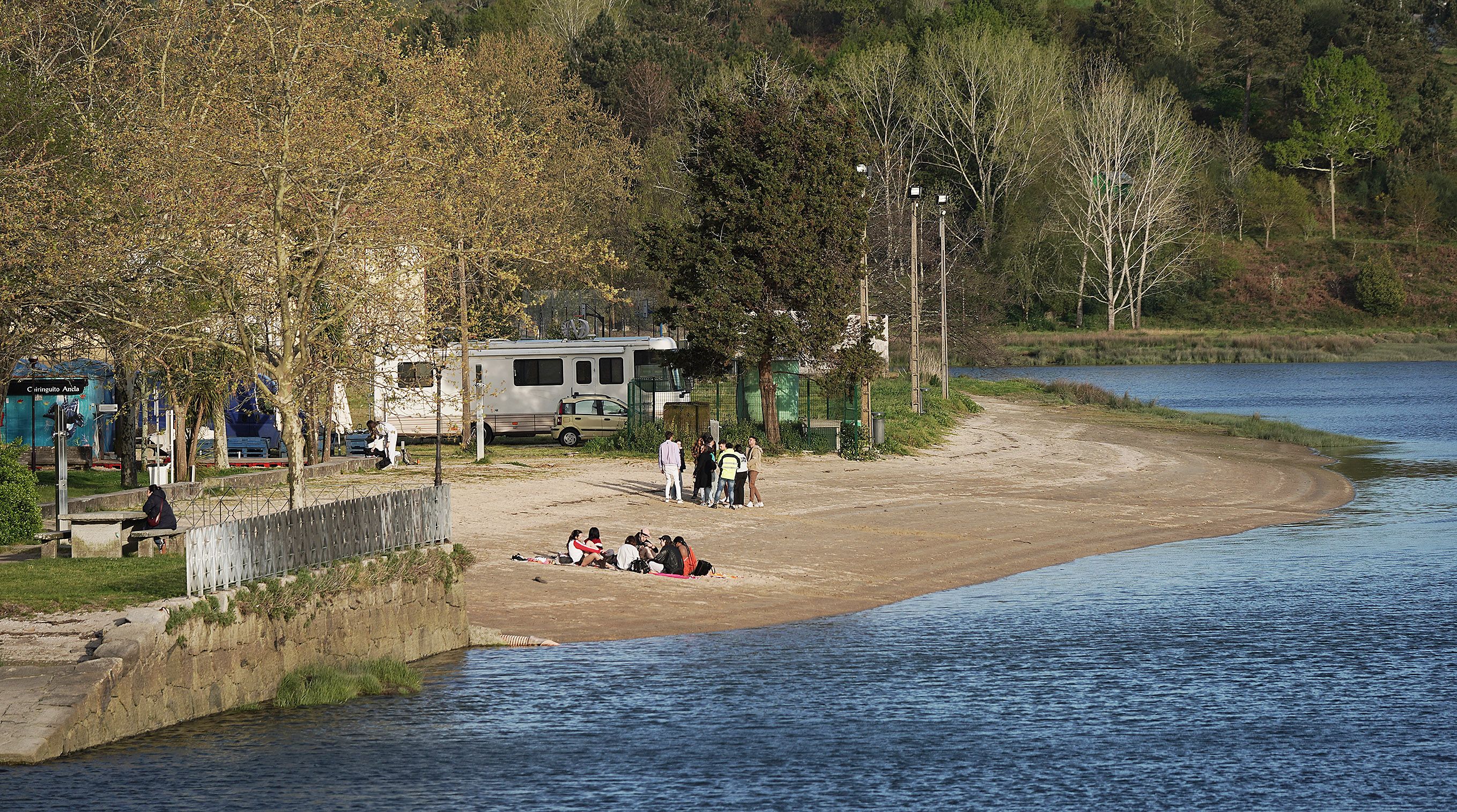 Playa fluvial de Ponte Sampaio