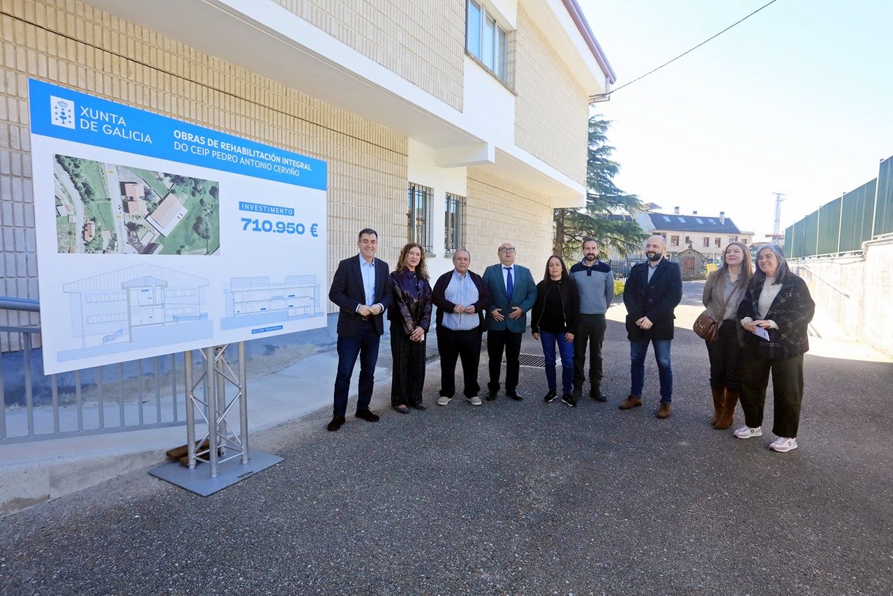 Visita al CEIP Pedro Antonio Cerviño